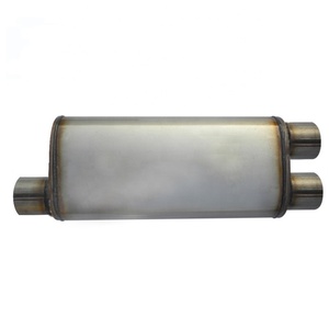 不锈钢通用性能汽车排气消声器消音器定制尺寸 - Product Image 4