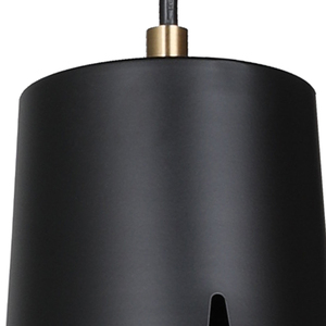 Créatif européen Chambre Salle À Manger cuisine <span class=keywords><strong>4</strong></span> Tête noir en métal décor E27 Lustre lumière - Product Image 6