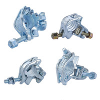 Raccord double forgé à 90 degrés EN74-1 BS 1139, fourni directement par l'usine °   Pince fixe pour échafaudage