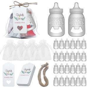 Recuerdo de <span class=keywords><strong>Bautizo</strong></span>, Cumpleaños o Comunión, Decoración <span class=keywords><strong>para</strong></span> Baby Shower, Abrebotellas Creativo con Forma de Biberón, Adornos Colgantes - Product Image 5