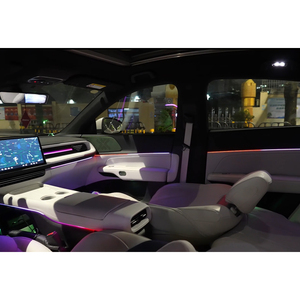 Luz Ambiental LED RGBIC para Auto, Tira Acrílica Sinfónica, Lámpara Interior de Neón para XPeng G6 2023-2024, Venta al Por Mayor - Product Image 3