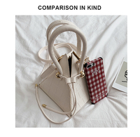2025 New PU Crocodile Print Dreieck Pyramide Tasche Frauen Kordel zug Cross body Geldbörse mit Top Griff Korean Origami Geometric Tote