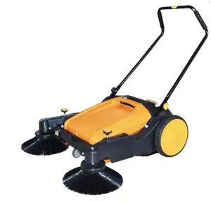 S480 outdoor walk behind handheld cleaning commercial electric power vacuum street road floor sweeper