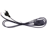 Wholesale US EU Plug 2-Prong Universal AC Wall Power Cable Cord Lead for XBOX PS1 PS2 PS3 Slim PS4 SEGA