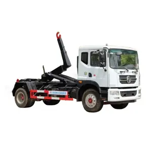 Dongfeng 10 톤 유압 리프터 트럭 후크 리프트 쓰레기 트럭 롤 오프 쓰레기 트럭 판매