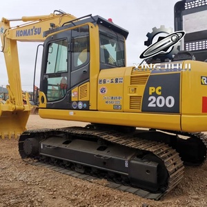 Excavatrice d'occasion Komatsu 200-8, marque japonaise d'origine, 20 tonnes, sur chenilles en caoutchouc, grande taille, modèle 2022, godet de 1,0 m - Product Image 6