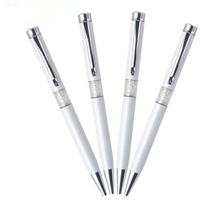 Stylo bille métallique personnalisé SD-3154 de 1,0 mm avec encre noire/bleue, design original, vente chaude, directement de l'usine, idéal pour un cadeau de Noël - Product Image 1