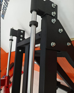 Presse à jambes Freeman, presse à jambes commerciale à charge libre avec dossier réglable et plateau de repose-pieds surdimensionné, usine OEM - Product Image 5