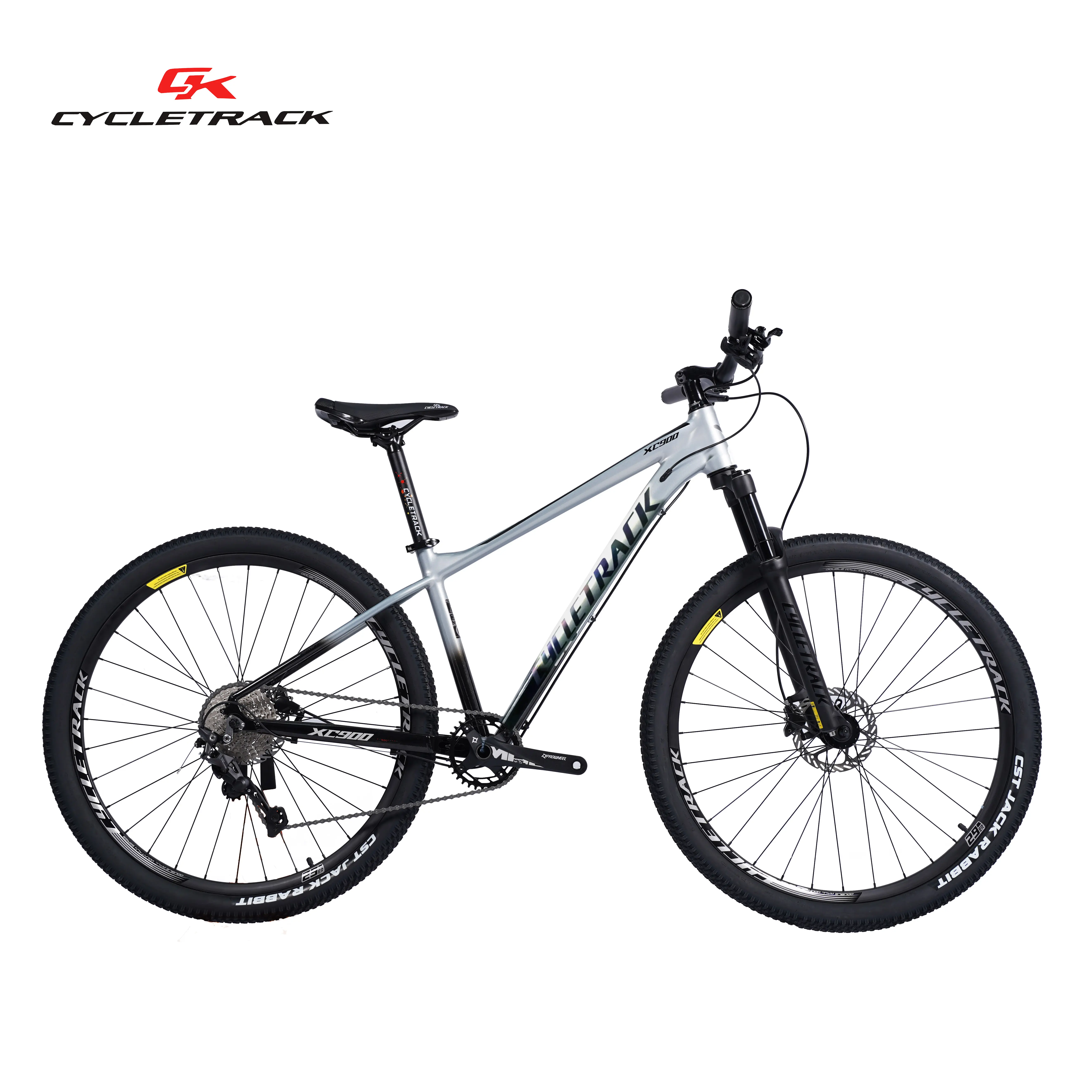 CYCLETRACK 저렴한 가격 산악 자전거 알루미늄 합금 디스크 브레이크 10 속도 27.5/29 인치 SHIMANO M4100 MTB 자전거 bicycletas