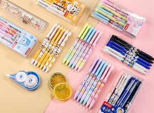 Bán Buôn Hot Bán Sinh Viên Văn Phòng Phẩm Phim Hoạt Hình Sáng Tạo Dễ Thương Thẳng Thanh Trung Tính Xóa Bi Bút Với Tẩy Bộ - Product Image 6