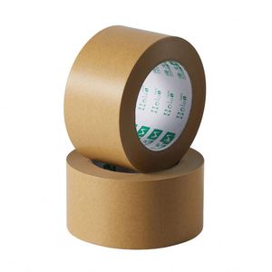 Ruban adhésif personnalisé à faible bruit, auto-adhésif, en papier kraft renforcé de fibre de verre, en rouleau - Product Image 1