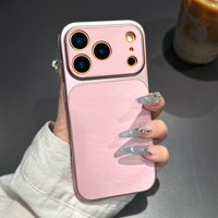 Étui de téléphone portable de luxe en fil de plume pour iPhone 18 17 16 15 14 13 Pro Max, coque antichoc