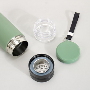 Botella de Agua de Doble Pared Personalizada STARLII, Termo de Acero Inoxidable con Filtro para Café Caliente, Jugo y Té - Product Image 4