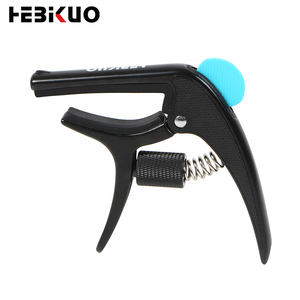 BDJ-57 HEBIKUO Accessoires d'instruments à cordes en gros, capo multifonction pour <span class=keywords><strong>guitare</strong></span> avec chevilles d'accordage pour ukulélés et guitares - Product Image 3