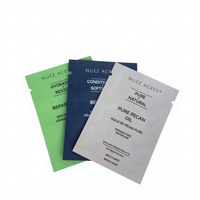 Sachets cosmétiques personnalisés, échantillons de 2 ml, sachets refermables étanches à l'humidité, avec fermeture éclair, pour nettoyant visage, marque privée, vente en gros
