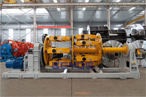 Máquina de Trenzado Planetario Automática <span class=keywords><strong>Beyde</strong></span> JLY500/12+18+24 Tipo Jaula para Hilos de Aluminio y Cobre Multifilar con Motores Separados - Product Image 3