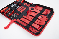 YIZHE — Kit plastique de 38 pièces, garniture automobile et de retrait de panneaux, tableau de bord, porte Radio, ensemble d'outils de clips d'intérieur