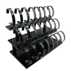 Espositore per orologio in acrilico trasparente e nero - Product Image 6