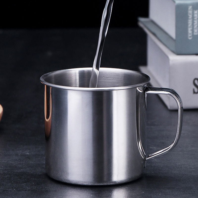 Stainless steel coffee cup kindergarten children's milk cup modern custom logo water cup