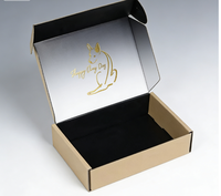 Boîtes d'expédition de luxe personnalisées avec logo, en carton ondulé écologique, à tiroir coulissant, avec poignée, pour emballage cadeau de colliers, bracelets et bijoux