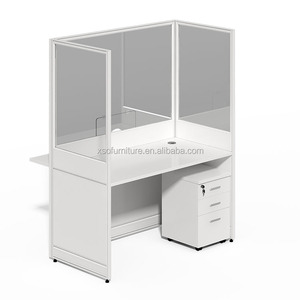 Bureau de séparation de séparation de système démontable de pièce de bureau qui respecte l'environnement + cloisons - Product Image 1