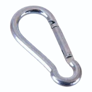 Galvanized Steel Snap Hook 6mm Safety Latch Hook Heavy Duty Lifting Rigging and <b>Material</b> <b>Handling</b> Hook For Sale - Product Image 3