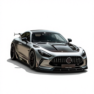 Kit carrosserie en fibre de carbone pour Mercedes-Benz <span class=keywords><strong>AMG</strong></span> GT63S C192, <span class=keywords><strong>AMG</strong></span> GT63S MAX, lèvre avant en fibre de carbone, diffuseur, spoiler, jupe latérale - Product Image 1