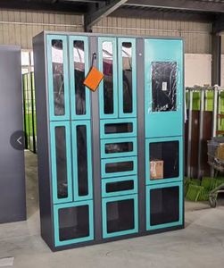 Armoire intelligente partagée pour le stockage et la location de raquettes de basketball, de tennis de table et de badminton pour stades - Product Image 6