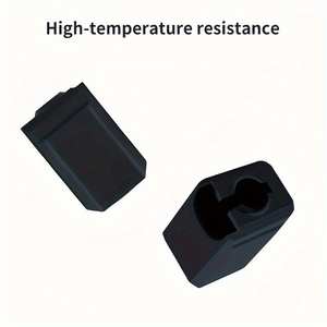 Cubierta de silicona de bloque de calentador de alta temperatura calcetín de silicona Hotend para piezas de impresora 3D Bamb X1/ P1P - Product Image 3