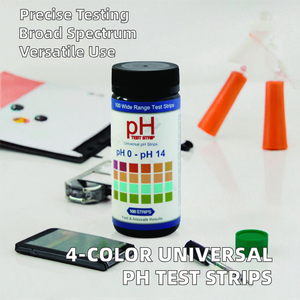 <span class=keywords><strong>Tiras</strong></span> <span class=keywords><strong>Reactivas</strong></span> de <span class=keywords><strong>pH</strong></span> de 4 Colores 0-14, <span class=keywords><strong>Tiras</strong></span> <span class=keywords><strong>Reactivas</strong></span> Universales para <span class=keywords><strong>Orina</strong></span> y Saliva para una Lectura Precisa - Product Image 2