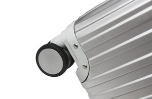 ผู้ผลิตที่กำหนดเองกระเป๋าเดินทางอลูมิเนียมฮาร์ดเชลล์เดินทางรถเข็นดำเนินการในธุรกิจกระเป๋า - Product Image 4