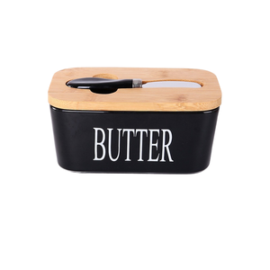 Boîte à <span class=keywords><strong>beurre</strong></span> moderne en porcelaine céramique hermétique avec couvercle facile à nettoyer Conteneur à <span class=keywords><strong>beurre</strong></span> pour la cuisine pour les fêtes - Product Image 2