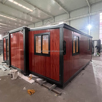 Maisons préfabriquées de 20 pieds pour salles de classe, écoles, restaurants, camping, stations balnéaires, appartements, bureaux, villas de 40 pieds, magasins, petits hôtels
