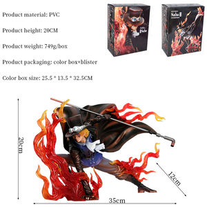 ฟิกเกอร์ซาโบ่แบบนั่งยอง ขนาด 20 ซม. คุณภาพสูง ผลิตจาก PVC ขายส่ง ของเล่นอนิเมะแบบชิ้นเดียว ของตกแต่งโต๊ะทำงาน ฟิกเกอร์แอคชั่น - Product Image 2