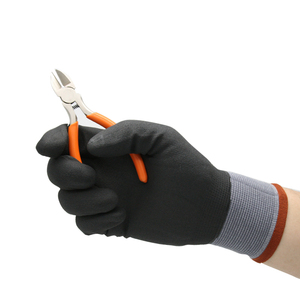 Guantes de seguridad con certificación <span class=keywords><strong>ATG</strong></span> CE 3X41C ANSI A3, protección contra cortes, revestimiento de microespuma de nitrilo, pantalla táctil compatible con secado - Product Image 2