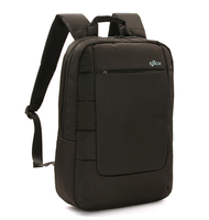 Mochila Unisex para Portátil, Resistente al Agua, de Poliéster, con Asa Suave, Bolsillo Frontal Oculto con Cremallera, Compartimento Acolchado para Ordenador