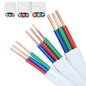 Bán buôn 6192y 6193y hộ gia đình 1.5mm 4mm 2.5mm 6mm lõi đồng PVC cách điện PVC vỏ cáp phẳng - Product Image 5