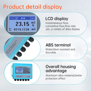 เครื่องวัดการไหลของของเหลว/น้ำมัน/น้ำ/น้ำทะเล/สิ่งปฏิกูล/แอลกอฮอล์มี1.5% DN15ที่ถูกต้องตาม DN6000 - Product Image 3