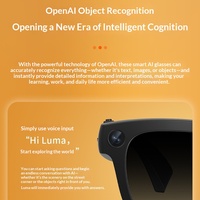 Lunettes intelligentes G07 E09C à commande tactile et changement de couleur avec caméra 8MP pour diffusion en direct, traduction, photographie, vidéo et stabilisation électronique de l'image (EIS) longue portée