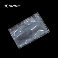 Sac en plastique pour aliments cuits, Transparent, imprimé sur mesure, pour la conservation des aliments cuits, 10 unités