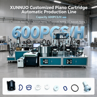 Mesin Perakitan Piano Otomatis Profesional XUNNUO dengan Motor PLC untuk Produksi Massal Berkecepatan Tinggi, Alat Perakitan Instrumen Musik