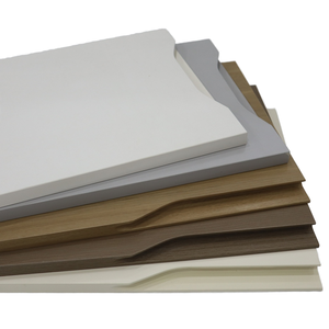 Shuoshun di alta qualità in legno grano maniglie delle porte PVC bordo fascia di qualsiasi colore personalizzato fascia di plastica bordo per mobili - Product Image 1