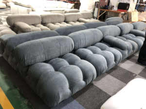 Produit ménager de bonne qualité Canapé de détente doux et confortable pour <span class=keywords><strong>le</strong></span> salon de couleur unie pour la vente - Product Image 6