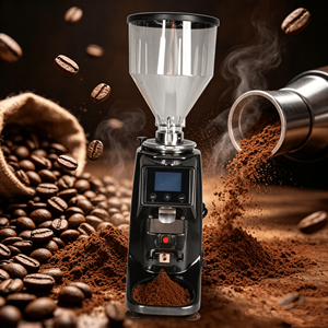 Moulin à café électrique portable commercial de 0,6 kW pour les cafés commerciaux - Product Image 1