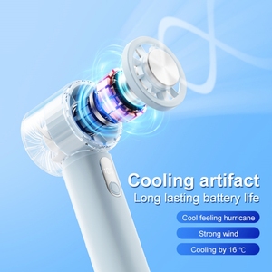 Imycoo mới đến Quạt cầm tay mini có thể sạc lại Turbo di động với USB 2026 mới làm mát Túi cầm tay quạt KC PSE Pin - Product Image 5