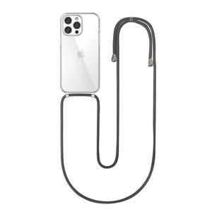 Funda Transparente Antigolpes con Correa Cruzada para Teléfono Móvil <span class=keywords><strong>iPhone</strong></span> 16 15 14 13 <span class=keywords><strong>12</strong></span> <span class=keywords><strong>Pro</strong></span> <span class=keywords><strong>Max</strong></span> - Product Image 3