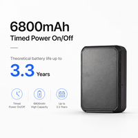 Rastreador GPS 4G para Vehículos, Magnético Oculto, Alarma Antirrobo en Tiempo Real con Detección ACC