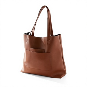 Bolsos de Mano de Cuero Genuino de Fabricación Personalizada, Ligeros, Fáciles de Llevar, Ecológicos, Bolsos de Compras para Mujer, de Lujo y Gran Capacidad - Product Image 4
