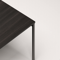 Table en bois en forme de L de bureau de direction Mfc de luxe moderne de qualité supérieure pour PDG/gestionnaire pour mobilier de bureau