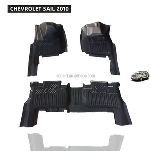 แผ่นรองพื้นรถยนต์ TPE อุปกรณ์ตกแต่งภายในรถยนต์ แผ่นรองพื้นรถยนต์ TPE <span class=keywords><strong>สี</strong></span>สันสดใส ทนทานต่อการขัดถู ขายส่งจากโรงงาน สำหรับ CHEVROLET SAIL 2010 - Product Image 1